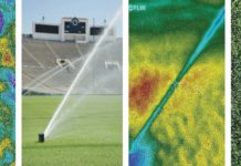 Impact des syringes sur la température foliaire du gazon