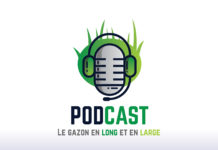 Podcast : le gazon en long et en large logo podcast gazon en long et en large